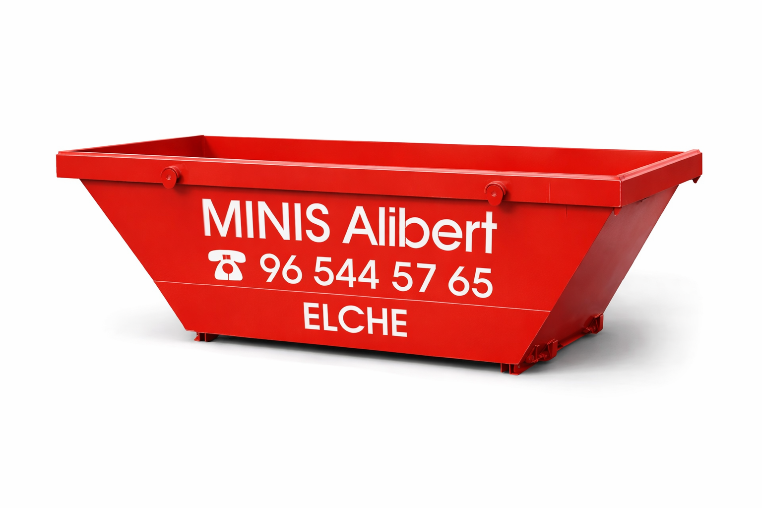Contenedor mini 2 m3 en Elche