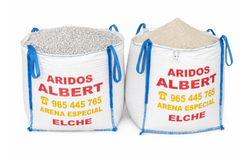 Sacas de escombro en Elche